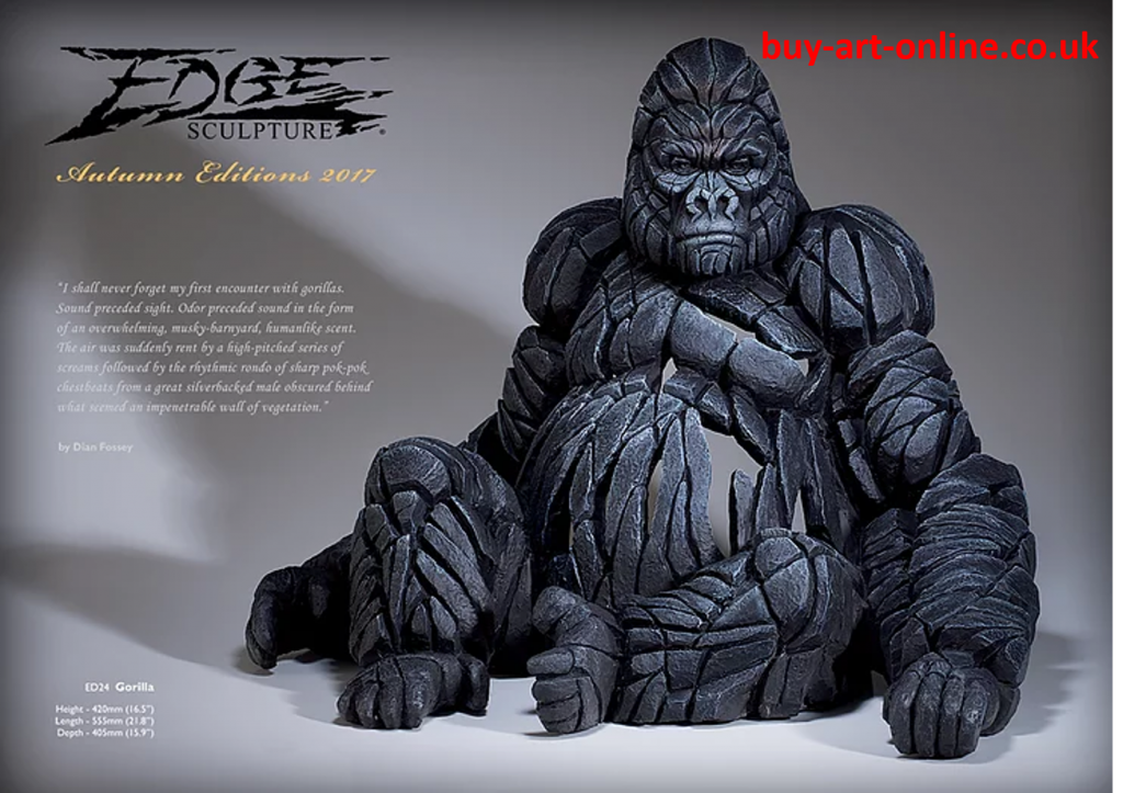 Edge Sculpture Gorilla