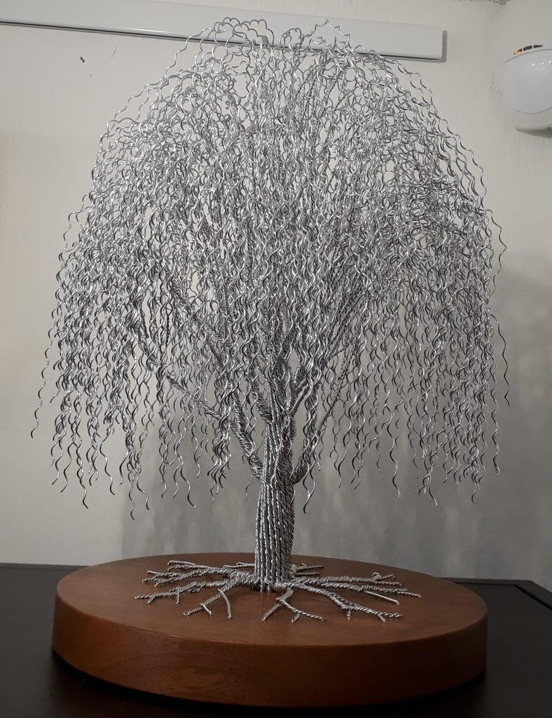 wire tree by clive maddison