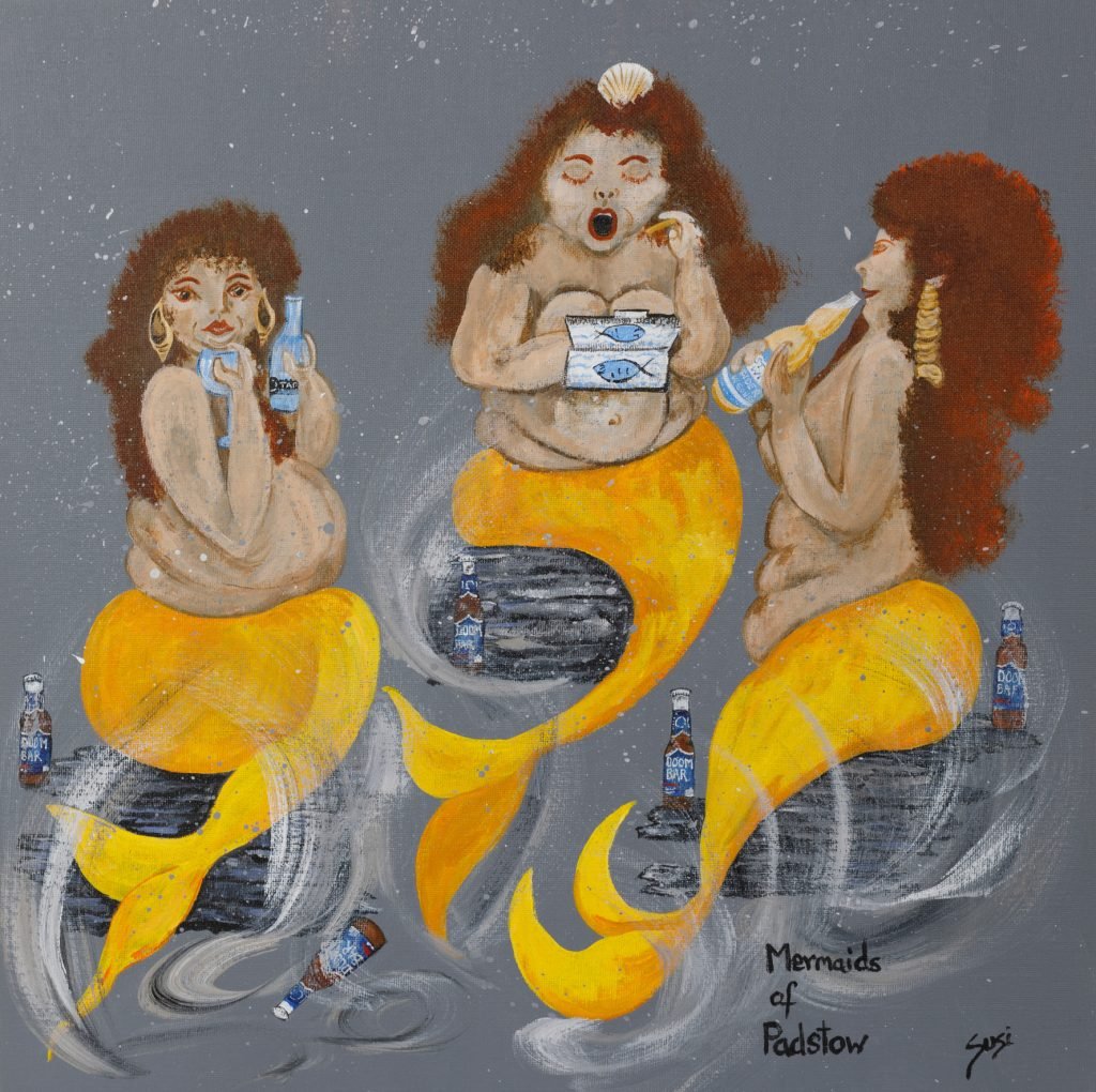 Padstow Mermaids is a limited edition by Susi Whittaker