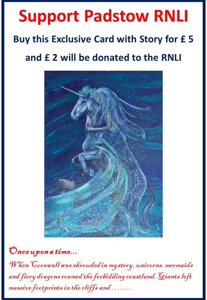 Mermaid-and-Unicorn for RNLI Padstow