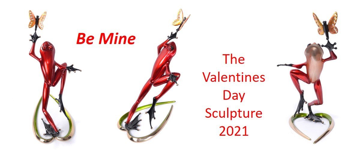 Be Mine - Bronze Sculpture - Valentines Day