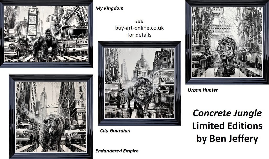 Ben Jeffrey - Concrete Jungle - Limited Editions