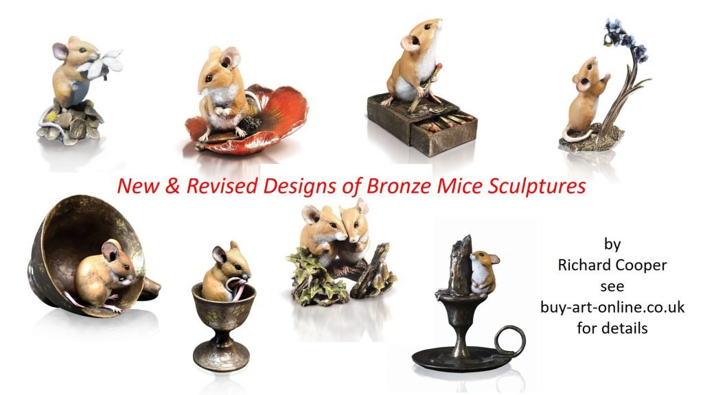 Richard Cooper - Bronze Mice Sculptures