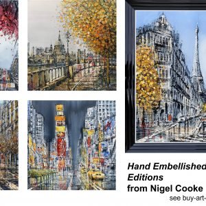 Hand Embellished Limited Editions by Nigel Cooke