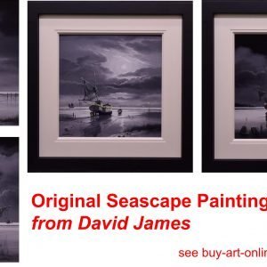 David James - Original Paintings - Seascapes