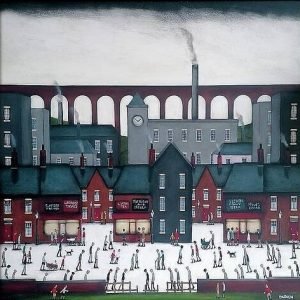 Sean Durkin - Original Painting - This Old Town